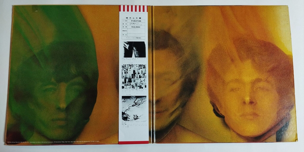 Винтажная виниловая пластинка LP The Rolling Stones Goats Head Soup (Japan 1974) (Obi)