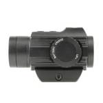 Прицел коллиматорный Veber Black Russian DOT 125 RG (закрытый, объектив 25мм, 4 МОА, метка точка красная/зеленая, вивер)