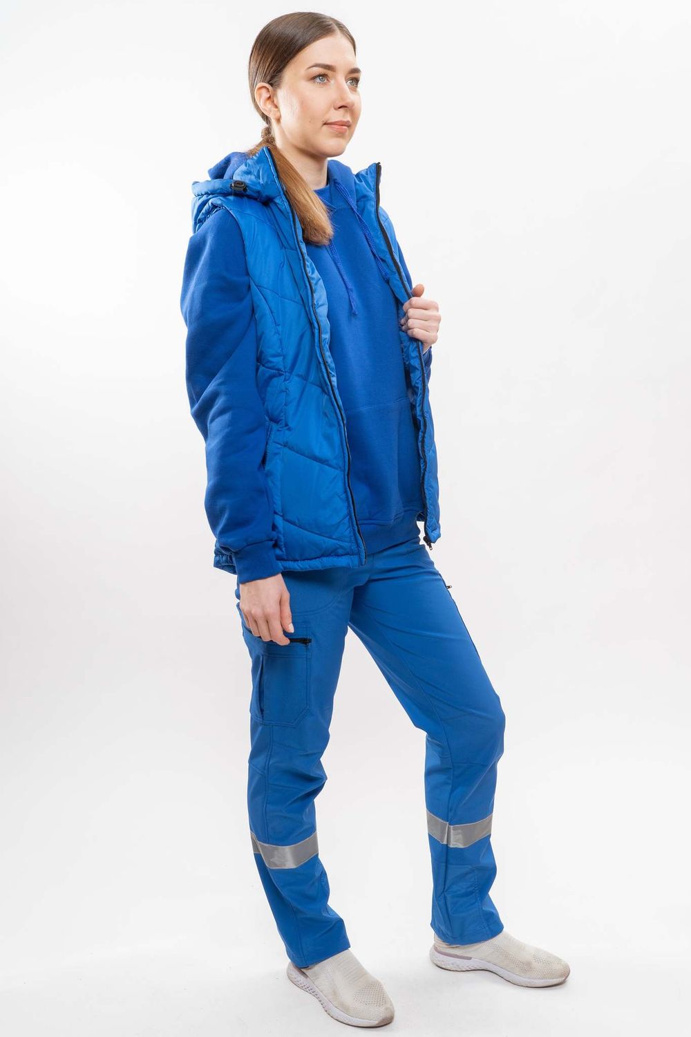 Жилет утепленный с капюшоном Скорая помощь MedicLine