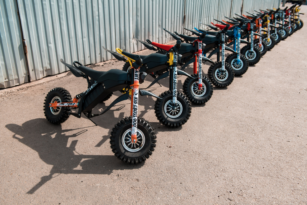 Мотоцикл электрический KiloWatT KIB KROSS 900 Red