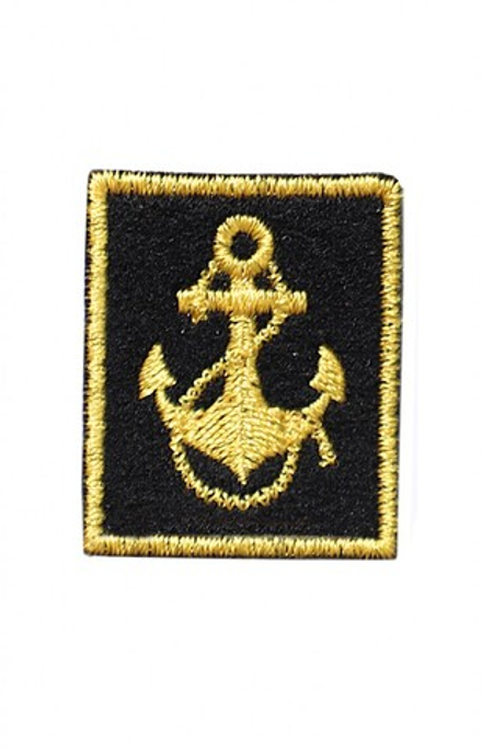 Петличные эмблемы Якорь офицерского корпуса ВМФ РФ