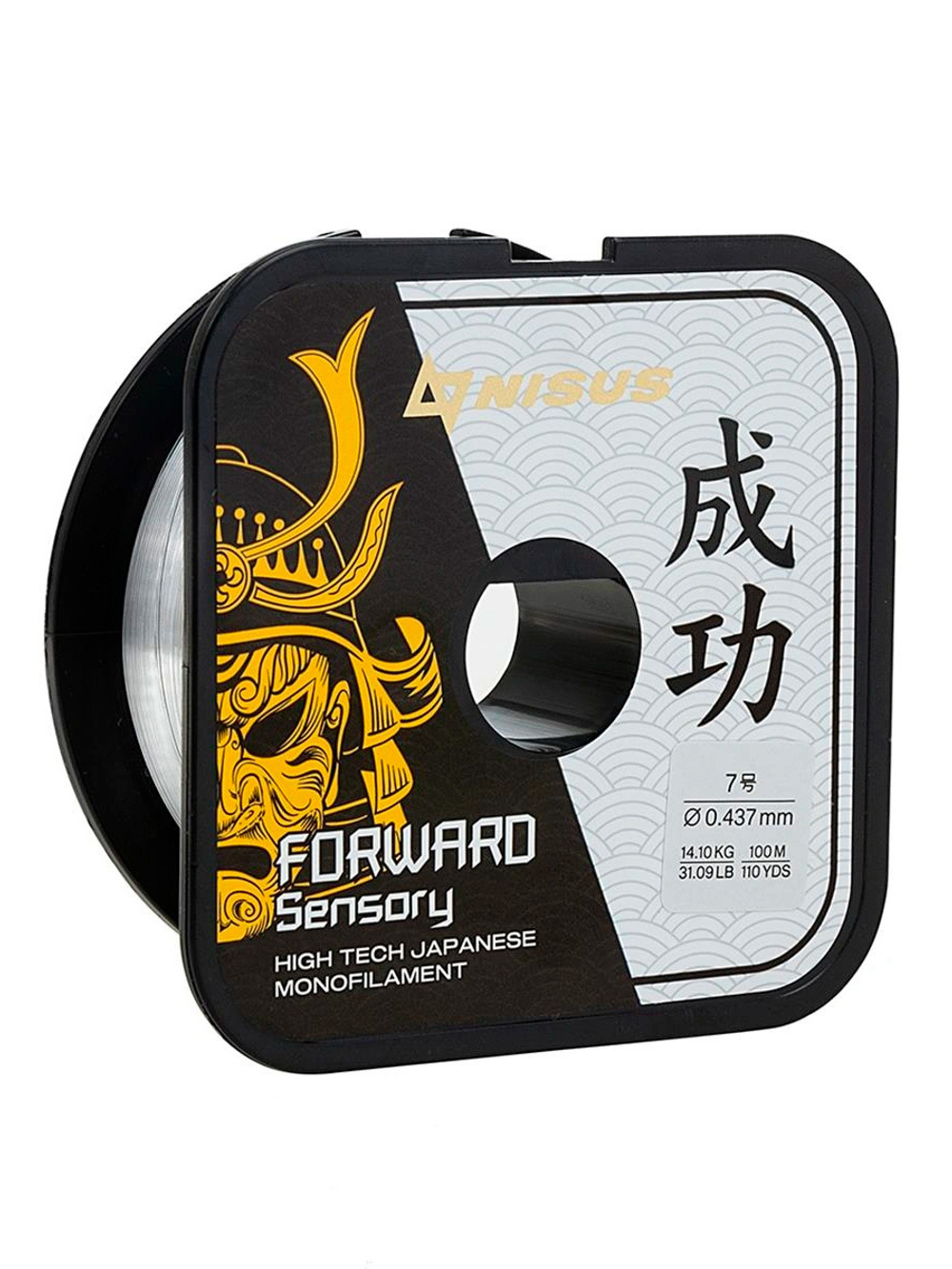 Леска для рыбалки Nisus FORWARD Sensory Nylon Transparent 0,261mm/100m (N-FS-0261-100)