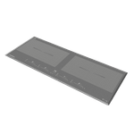 Индукционная варочная панель с двумя Flex Zone и Booster MAUNFELD CVI904SFLLGR Inverter