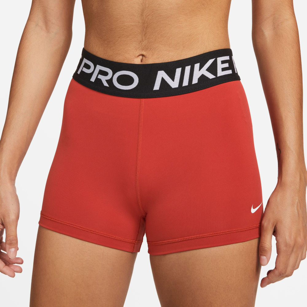 Женские теннисные шорты Nike Pro Shorts Women - Red, Black