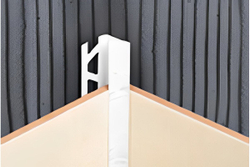 Раскладка внутренняя для керамической плитки Идеал 001 белый 2500 мм