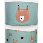 Карман настенный подвесной «ФРАТТИ БУМ», принт белочка, три секции, 20*59см (лейбл Селфи)