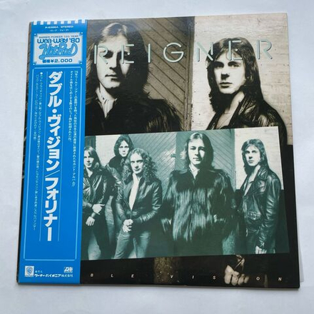 Винтажная виниловая пластинка LP Foreigner Double Vision (Япония 1980) (Оби) Hot Blooded