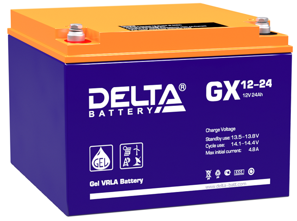 Батарея  Delta GX 12-24