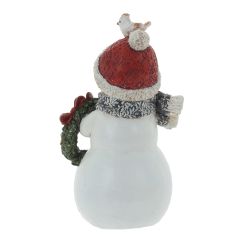 GAEM Фигурка декоративная "Снеговик", L8 W7,5 H15,5 см, 2в.