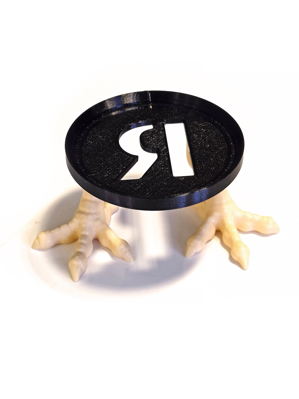 Шуточная подставка для Яндекс станции Лайт (Яндекс-Алиса) 3D печать, черная