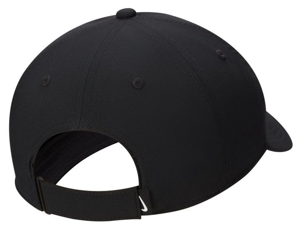 Теннисная кепка Nike Dri-Fit Club Structured Swoosh - черный