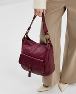 Сумка 545 11 бордовый