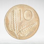 Italy 10 Lire 1969 R, VF