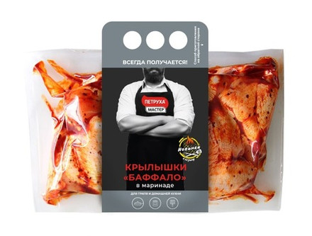 "Крылышки Баффало" в маринаде Петруха