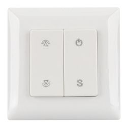 Панель SMART-P46-DIM-P-SUF (3V, 1 зона, Knob, 2.4G) (Arlight, Пластик) 028300