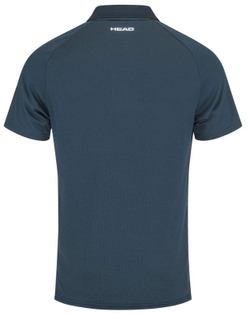 Теннисное поло Head Performance Polo Shirt - navy