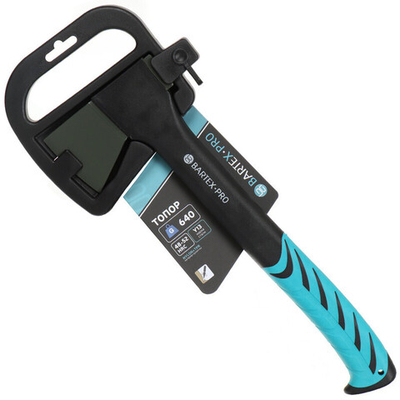 Топор 0.64 кг, Bartex, универс, рук фиберглассовая, обрезин, шт