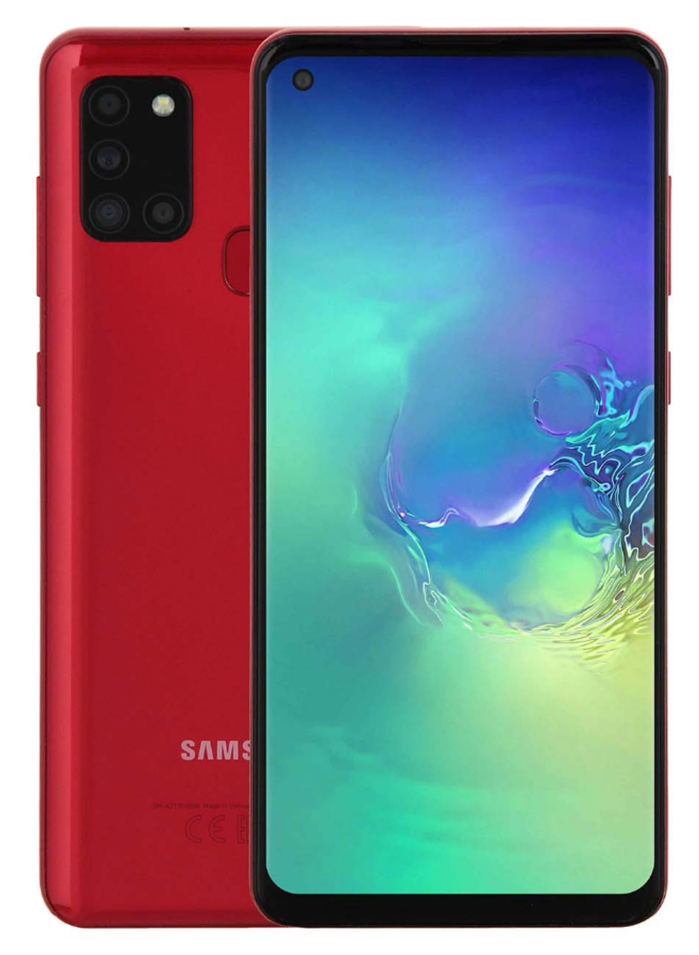 Смартфон Samsung Galaxy A21s 3/32 ГБ Dual nano SIM Red (SM-A217F/DSN/Exynos 850)