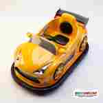 Бамперная электромашинка «Медовый Форсаж» для автодрома, современный корпус и подсветка