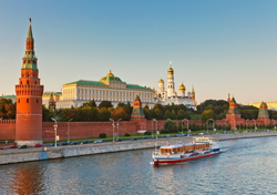 Фото на стекле "Летняя Москва"