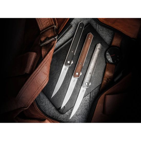 Складной нож Boker 01BO169 Kwaiken Air Titanium c клинком из стали VG-10, рукоять титан