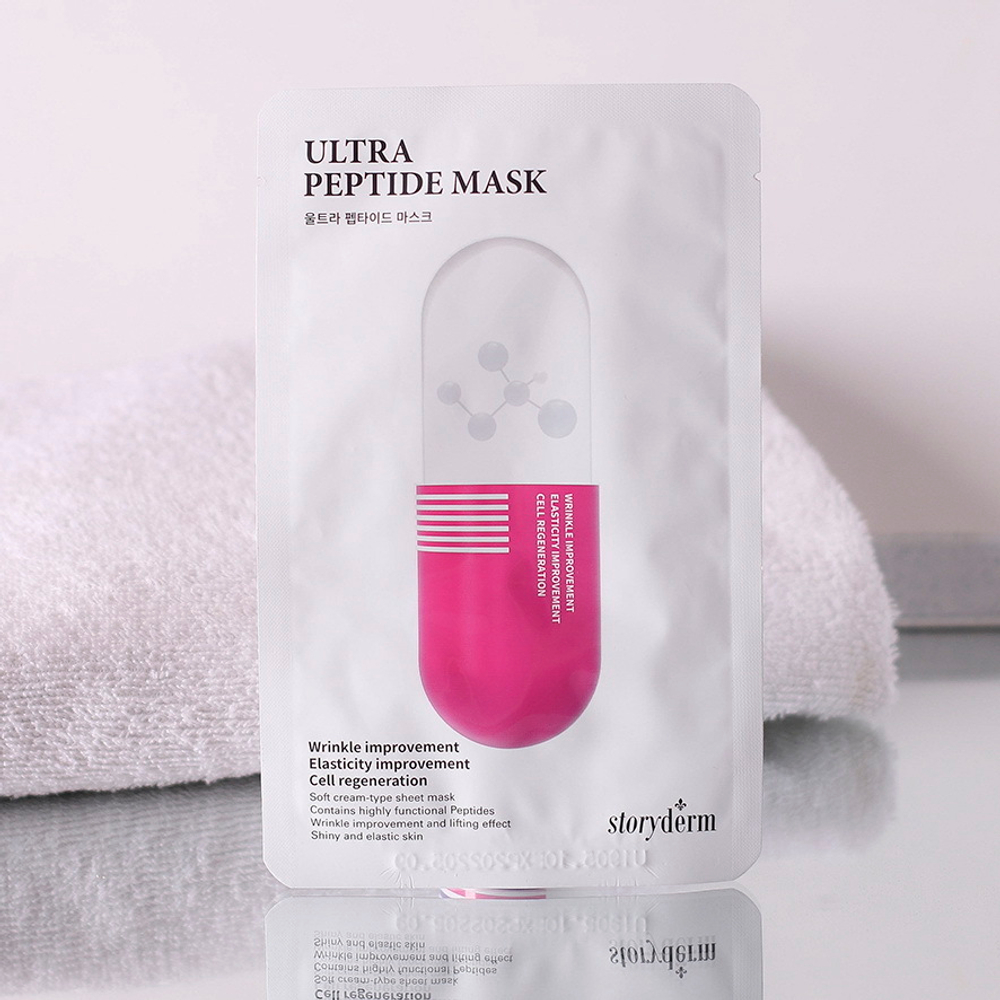 Ultra Peptide Mask Storyderm | Маска-лифтинг с ботоэффектом