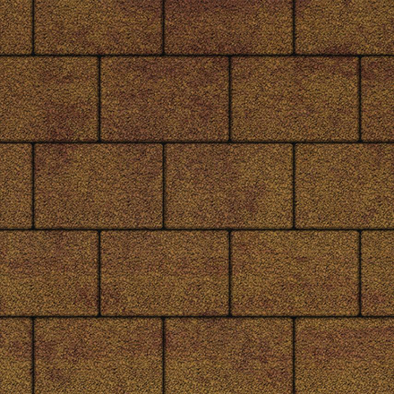 Тротуарная плитка ПРЯМОУГОЛЬНИК 300х200 мм - Листопад гранит Каир