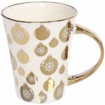 Кружка керамическая 380мл «Золотая коллекция», микс 4рисунка