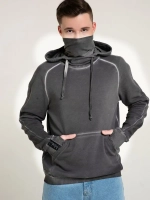 Толстовка Худи без начеса "Ниндзя" с маской "Ninja"