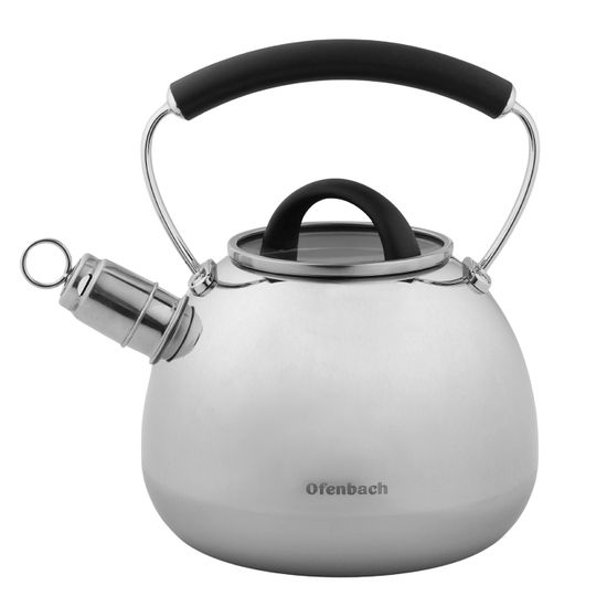 Чайник 2,5 л. из нержавеющей стали со свистком Ofenbach NB 100310