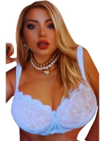 Франзуская модель бюстгальтера большие размеры FGi ажурный