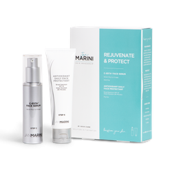 JAN MARINI Rejuvenate & Protect DFP (C-Esta Face Serum + Antioxidant Daily Face Protectant SPF33) Набор для ремоделирования кожи с SPF33