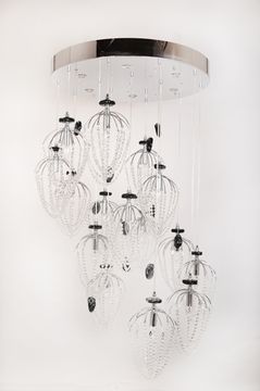 Потолочная люстра Manne PL.5301-(10+5)+6 CH cristall