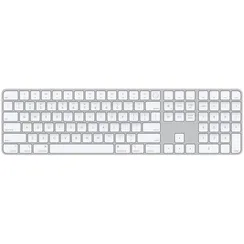 Беспроводная клавиатура Apple Magic Keyboard с Touch ID и цифровой панелью (Lightning) (Белый | White)