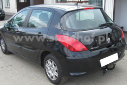 Фаркоп на Citroen C4 хетчбек 3/5 дверей 2004-10/2010, Peugeot 307 хетчбек 3/5 дверей 2001-06/2005, 07/2005-2007, Peugeot 308 2007-05/2011 без подрезки бампера (паспорт и сертификат в комплекте)(без электрики) Steinhof.C-026