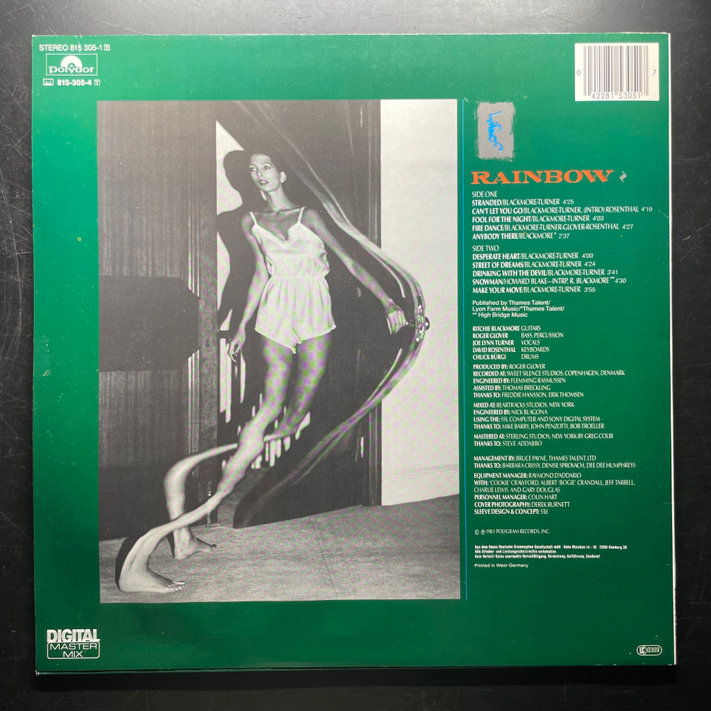 Rainbow - Bent Out Of Shape (Германия 1983г.)
