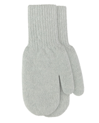Варежки (двуслойные) Dan & Dani Светло-серый Девочка
