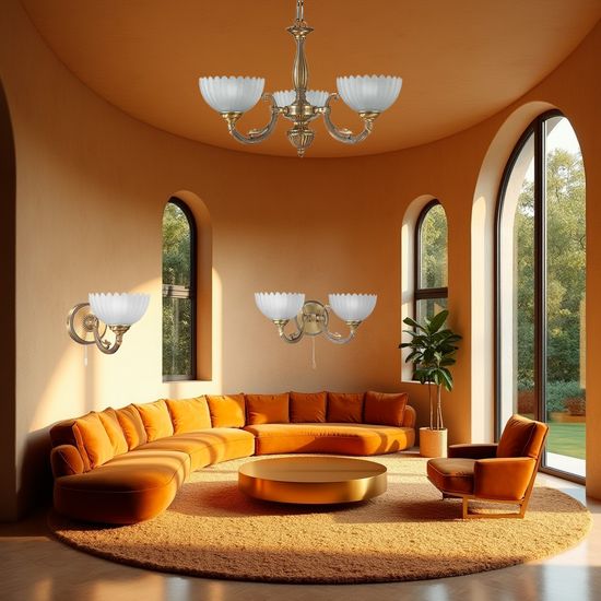 Двухламповое бра Reccagni Angelo A.3620/2