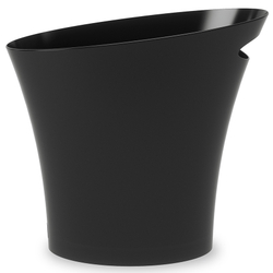 Контейнер мусорный Skinny черный Umbra