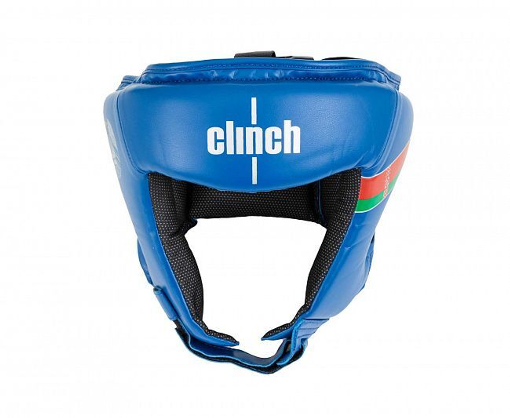 Шлем боксерский Clinch Olimp BLR синий C112B