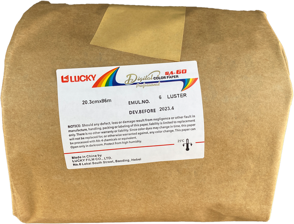 203x86(20,3*86) Глянцевая Фотобумага Лаки Lucky SA-60 Universal Color Paper Glossy