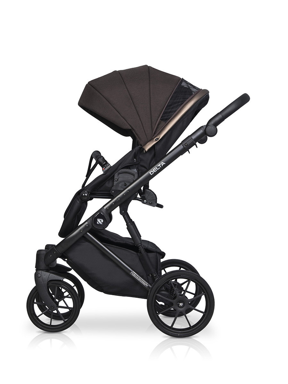 Детская коляска Riko Basic Delta 2 в 1 04 chocolate