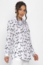 Рубашка Надель (белая/собаки) Б13843-16М LT Collection