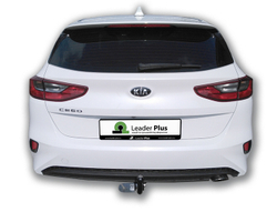 Фаркоп(прицепное) Лидер-Плюс для KIA CEED (хэтчбек) 2018- (паспорт и сертификат в комплекте)(без электрики)K130-A