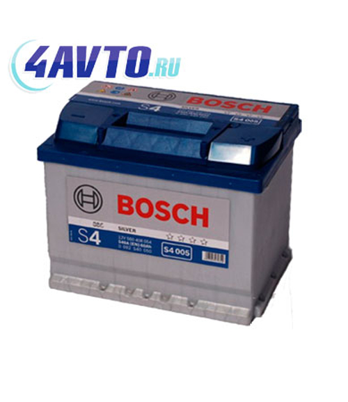 Аккумулятор 6СТ-60 А.ч., o.п., R+, BOSCH S4 (S40 050) (560 408)