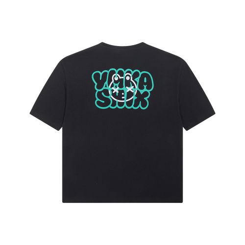 Футболка Ymkashix Logo Face черная