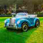 Детский электромобиль "Mercedes-Benz" LS-618, синий