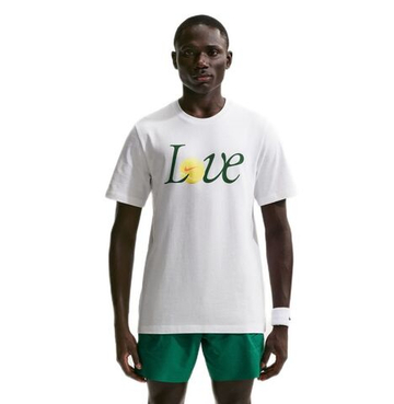 Мужская теннисная футболка Nike Court Tennis - white