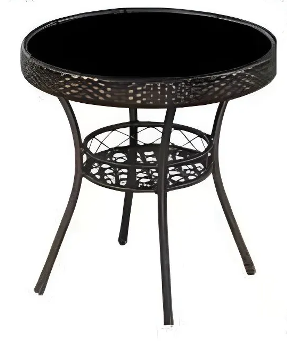 Стол из искусственного ротанга Фуджи «Fuji» шоколад D.58