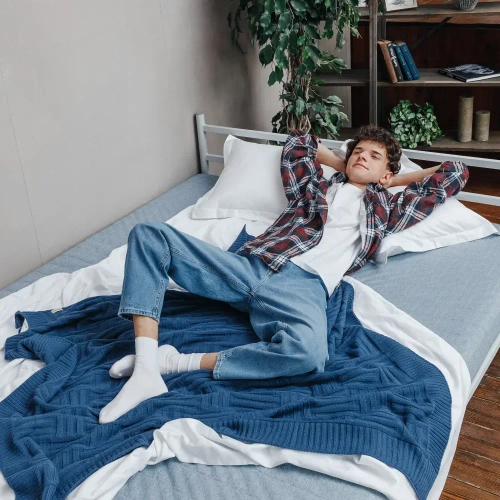 Матрас-топпер BuySimple, 8,5 см, средняя жесткость, беспружинный